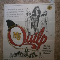Cine: MR. QUILP. ANTHONY NEWLEY, DAVID HEMMINGS. AÑO 1977.. Lote 33367502