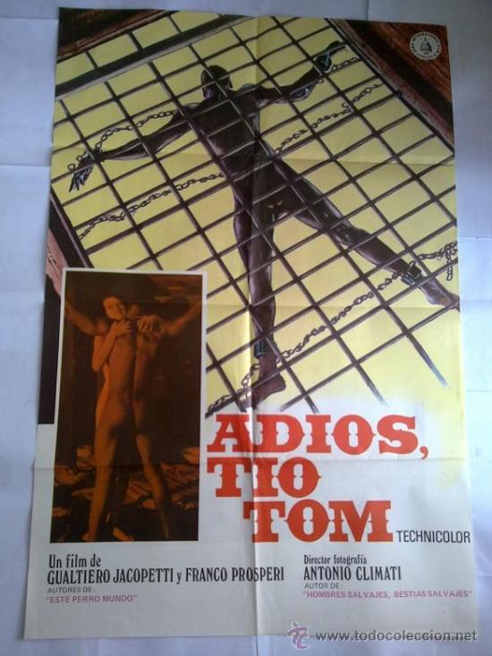 Cine: P&oacute;ster original ADIOS, TIO TOM - Foto 1