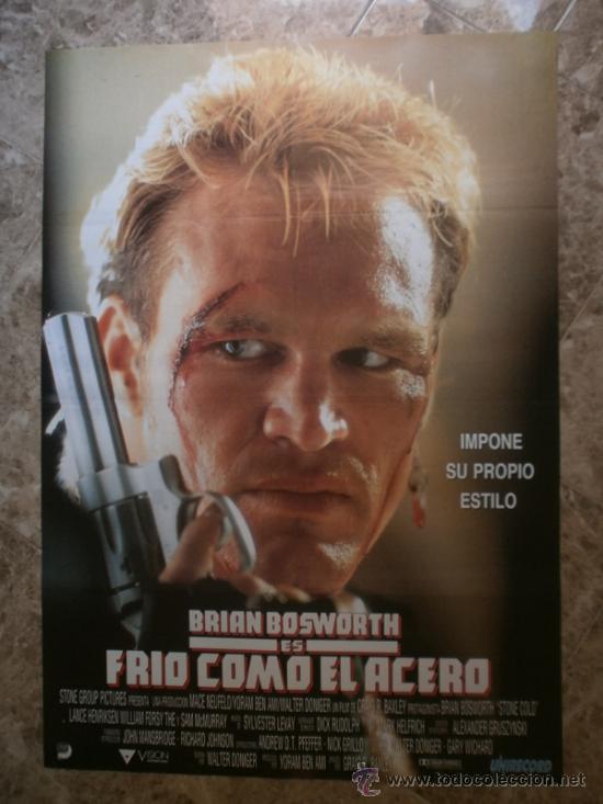 Cine: FRIO COMO EL ACERO. BRIAN BOSWORTH. - Foto 1