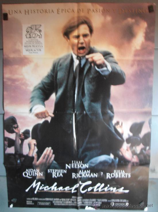 Cinema: MICHAEL COLLINS, CARTEL DE CINE ORIGINAL 70x100 APROX (2485)