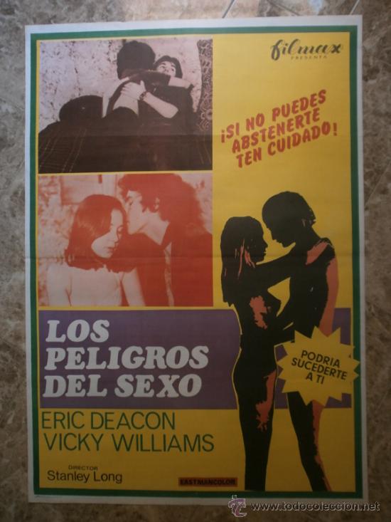 Kino: LOS PELIGROS DEL SEXO. ERIC DEACON, VICKY WILLIAMS. A&Ntilde;O 1977.
