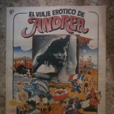Cine: EL VIAJE EROTICO DE ANDREA. ODETTE LAURENT, MARIE-CHRISTINE DESCOUARD. AÑO 1978.. Lote 33748491