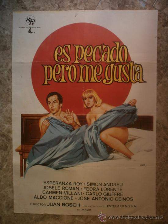 Cine: ES PECADO...PERO ME GUSTA. ESPERANZA ROY, SIMON ANDREU. - Foto 1