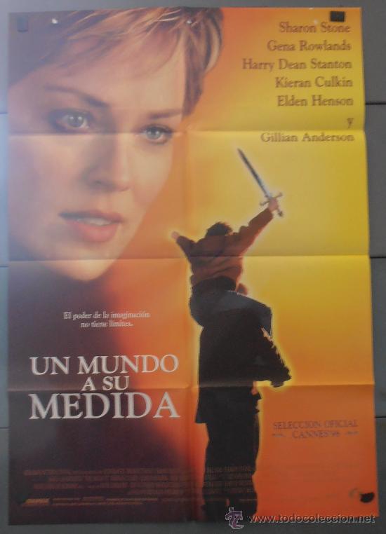 Cinema: UN MUNDO A SU MEDIDA, CARTEL DE CINE ORIGINAL 70x100 APROX (2889)
