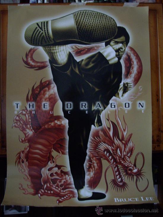 Cine: BRUCE LEE. POSTER. 64 X 90 cms. - Foto 1