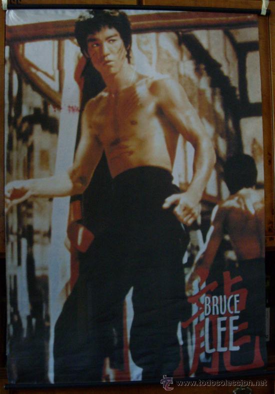 Cine: BRUCE LEE. POSTER-BANDERA. - Foto 1