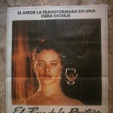 Cinema: EL BESO DE LA PANTERA. NASTASSIA KINSKI, MALCOLM MCDOWELL, JOHN HEARD. AÑO 1982.