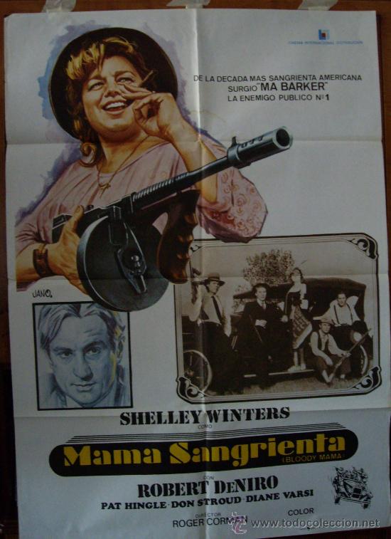 Cine: MAM&Aacute; SANGRIENTA, con Robert de Niro, POSTER.