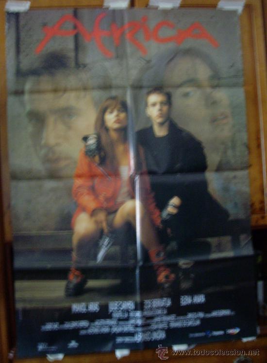 Cine: AFRICA, con Imanol Arias.. POSTER 67 X CMS.96.