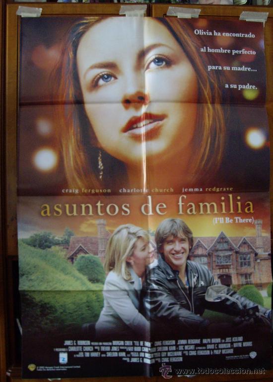 Cine: ASUNTOS DE FAMILIA de Craig Ferguson.  POSTER.