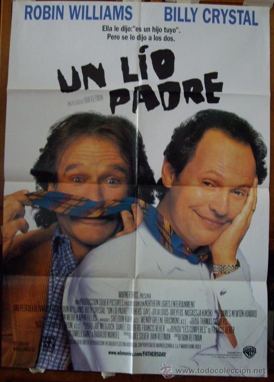 Cine: UN LIO DE PADRE, con Robin Williams. POSTER. - Foto 1