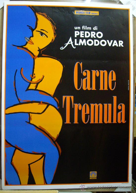 Cine: CARNE TR&Eacute;MULA, con Pen&eacute;lope Cruz. POSTER.