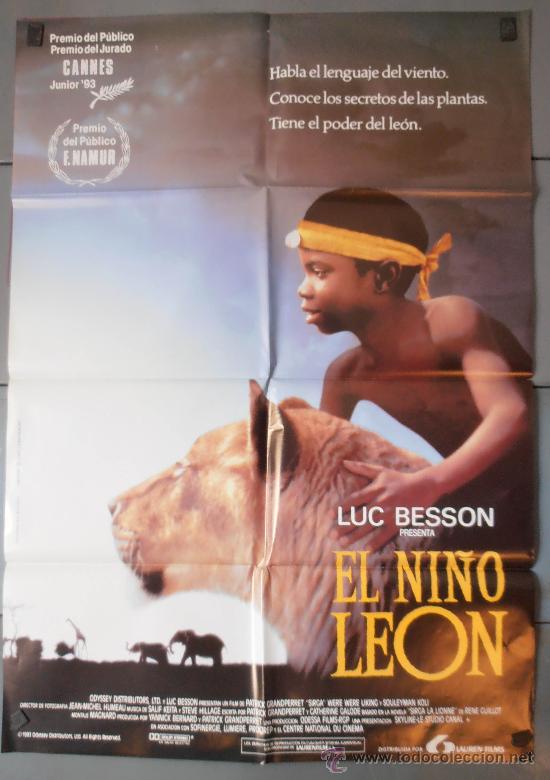 Cin&eacute;ma: EL NI&Ntilde;O LEON, CARTEL DE CINE ORIGINAL 70x100 APROX (3401)
