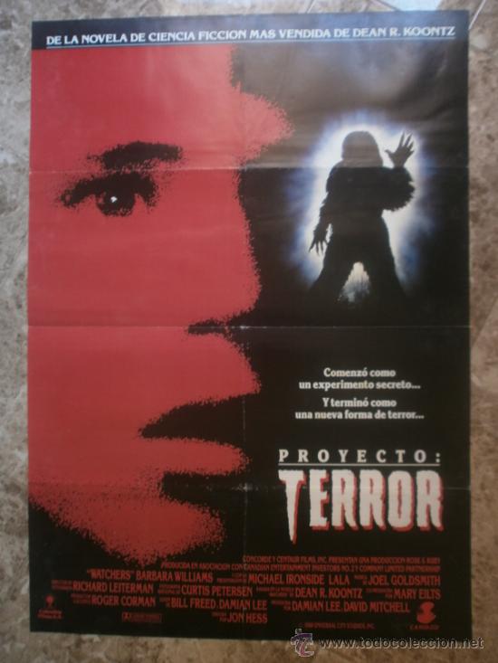 Cine: PROYECTO:TERROR. BARBARA WILLIAMS, MICHAEL IRONSIDE. A&Ntilde;O 1988. - Foto 1