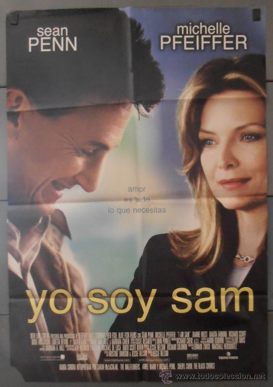 Cinema: YO SOY SAM,CARTEL DE CINE ORIGINAL 70x100 cm CON ALGUN DEFECTO A 1&euro;,VER FOTO (2999)