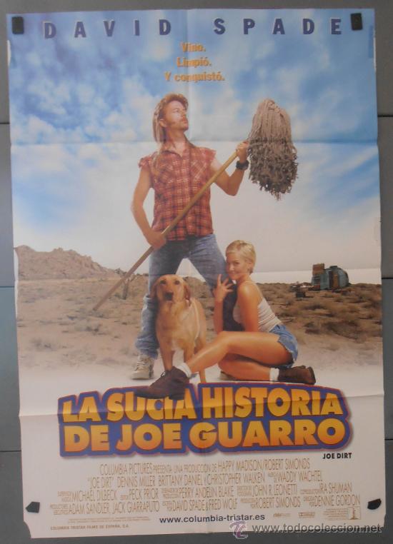 Cinema: LA SUCIA HISTORIA DE JOE GUARRO,CARTEL DE CINE 70x100 cm CON ALGUN DEFECTO A 1&euro;,VER FOTO (3023)