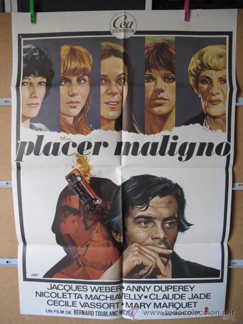 Cinema: PLACER MALIGNO
