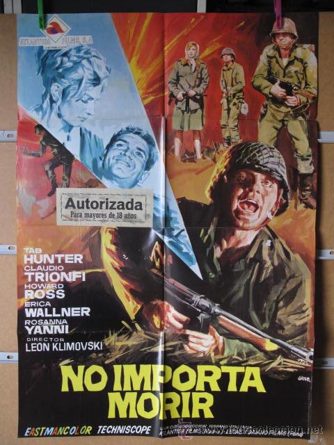 Cinema: NO IMPORTA MORIR