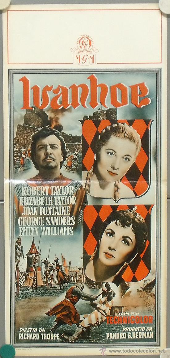 PHOTO PRESSE TELEVISION Cinema Film Ivanhoe Avec Robert Taylor Joan