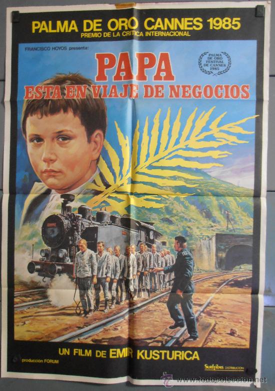 Cinema: PAPA ESTA EN VIAJE DE NEGOCIOS, CARTEL DE CINE ORIGINAL 70x100 APROX (4738)