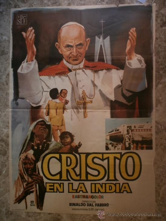 Cin&eacute;ma: CRISTO EN LA INDIA. A&Ntilde;O 1966.