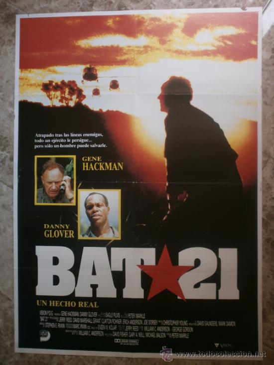 Cine: BAT 21. GENE HACKMAN, DANNY GLOVER. - Foto 1