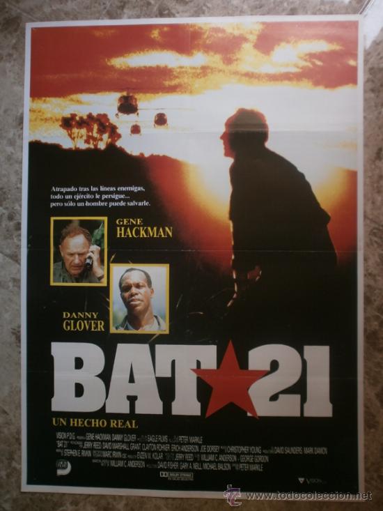 Cine: BAT 21. GENE HACKMAN, DANNY GLOVER. - Foto 1