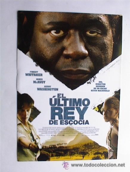 Cinema: EL ULTIMO REY DE ESCOCIA