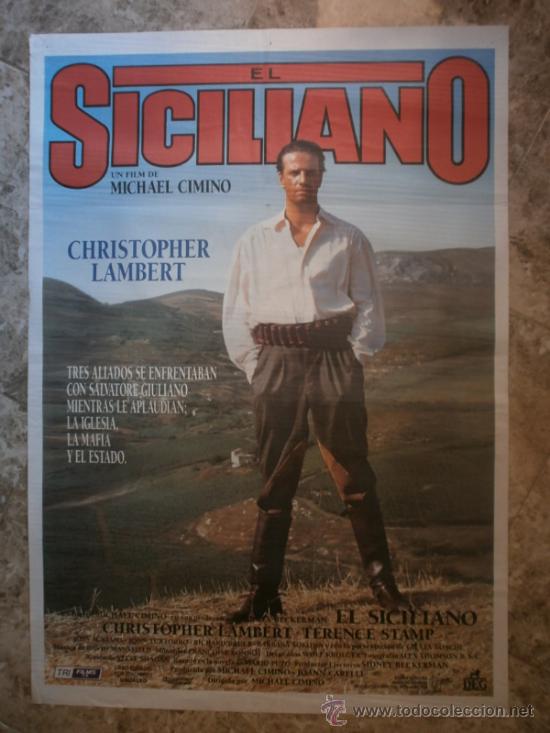 Cine: EL SICILIANO. CHRISTOPHER LAMBERT, TERENCE STAMP. - Foto 1