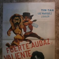 Cine: FUERTE, AUDAZ Y VALIENTE. TIN - TAN, LUZ MARQUEZ. AÑO 1965.