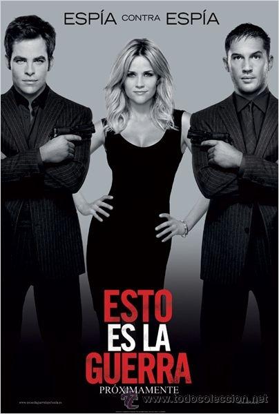 Kino: CARTEL DE CINE ESTO ES LA GUERRA // TAMA&Ntilde;O 70X100 ORIGINAL