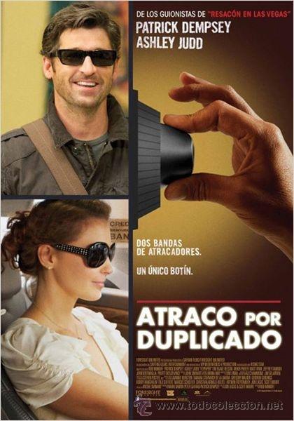 Cinema: CARTEL DE CINE ATRACO POR DUPLICADO // TAMA&Ntilde;O 70X100 ORIGINAL
