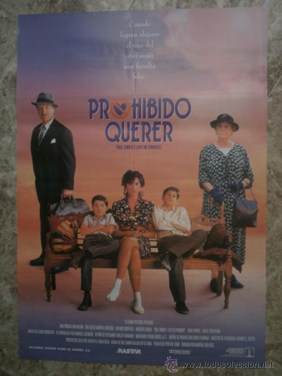 Cinema: PROHIBIDO QUERER. RICHARD DREYFUSS, MERCEDES RUEHL. A&Ntilde;O 1993.