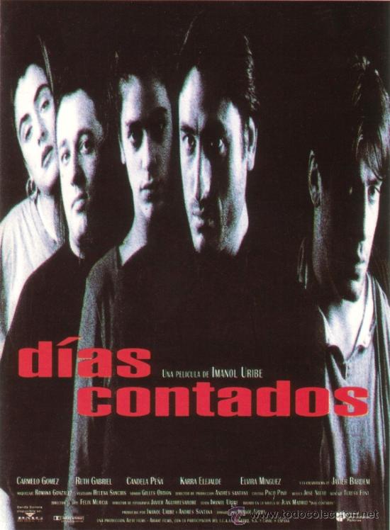 Cinema: CARTEL DE CINE DIAS CONTADOS TAMA&Ntilde;O 70X100 ORIGINAL