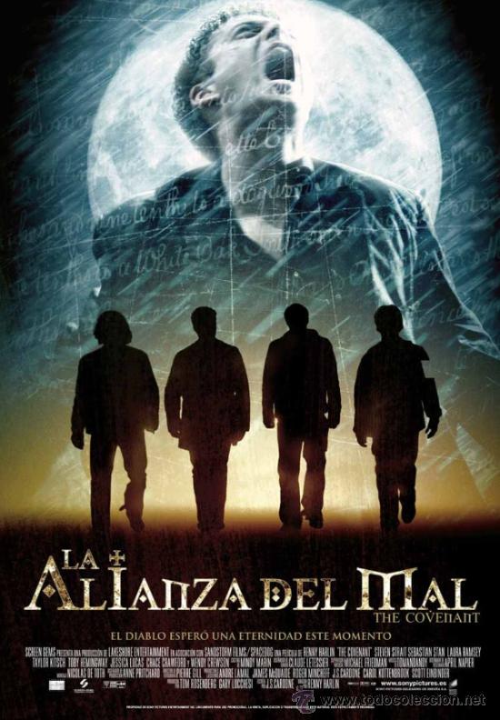 Cinema: CARTEL DE CINE LA ALIANZA DEL MAL // 70X100 ORIGINAL