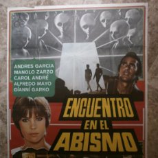 Cine: ENCUENTRO EN EL ABISMO. ANDRES GARCIA, MANOLO ZARZO, CAROL ANDRE. AÑO 1979.
