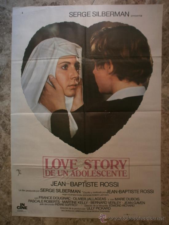 Kino: LOVE STORY DE UN ADOLESCENTE. FRANCE DOUGNAC, OLIVIER JALLAGEAS, MARIE DUBOIS. A&Ntilde;O 1977.