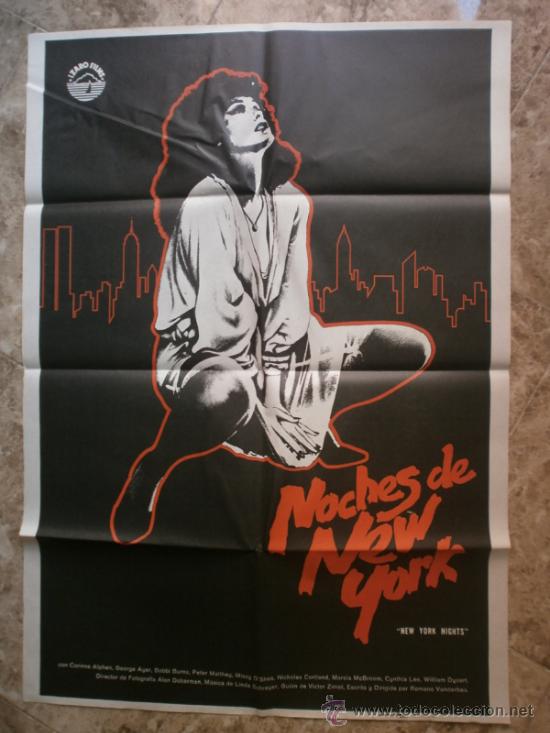 Cin&eacute;ma: NOCHES DE NEW YORK. CORINNE ALPHEN  AYER, BOBBI BURNS. A&Ntilde;O 1983.