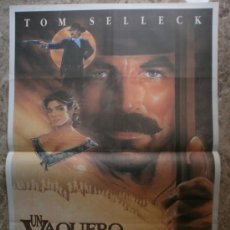 Cine: UN VAQUERO SIN RUMBO - TOM SELLECK AÑO 1990