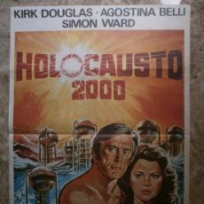 Cinema: HOLOCAUSTO 2000. KIRK DOUGLAS, AGOSTINA BELLI, SIMON WARD. AÑO 1980.