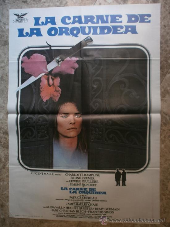 Cin&eacute;ma: LA CARNE DE LA ORQUIDEA. CHARLOTTE RAMPLING, BRUNO CREMER, EDWIGE FEUILLERE. A&Ntilde;O 1975.