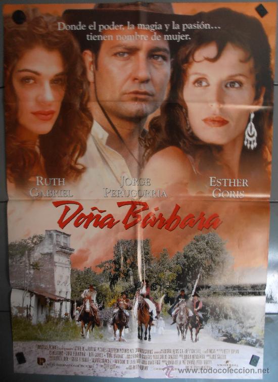 Cine: DO&Ntilde;A BARBARA, CARTEL DE CINE ORIGINAL 70x100 APROX (1502)