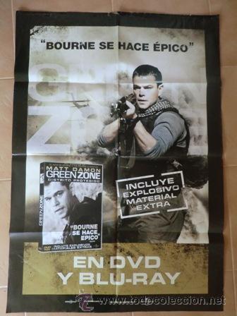 Cinema: Poster Cine  Bourne se Hace &Eacute;pico.  Matt Damon 2009
