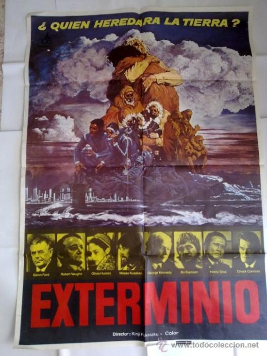 Cine: P&Oacute;STER ORIGINAL  EXTERMINIO - Foto 1