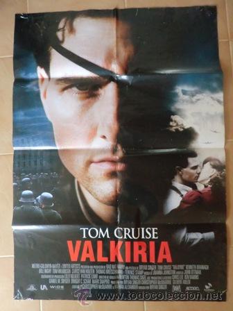 Cinema: Poster Cine  Valkiria.  Tom Cruise