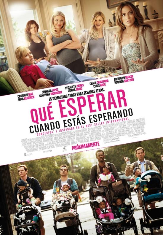 Cinema: CARTEL DE CINE QUE ESPERAR CUANDO ESTAS ESPERANDO // ORIGINAL TAMA&Ntilde;O 70X100