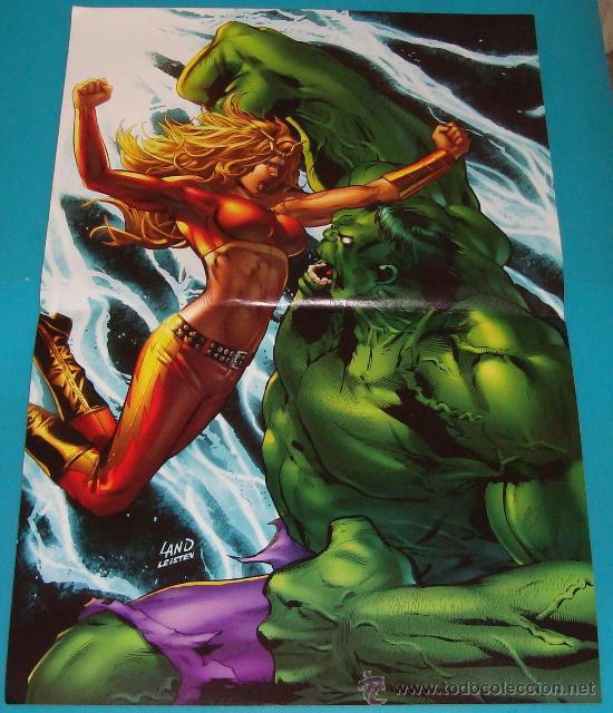 Cine: POSTER HULK , 40 X 27 CM - Foto 2