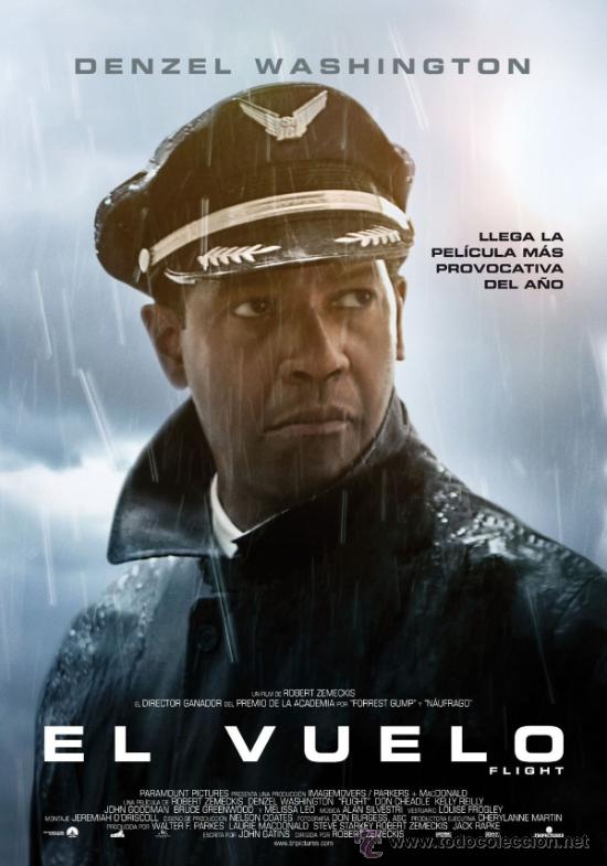 Cin&eacute;ma: CARTEL DE CINE EL VUELO // ORIGINAL TAMA&Ntilde;O 70X100