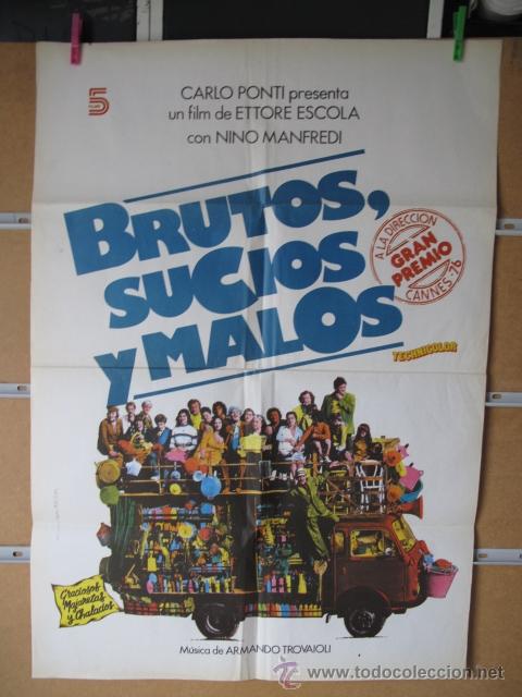 Cine: BRUTOS SUCIOS Y MALOS - Foto 1