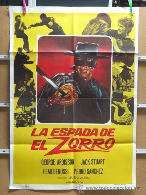 Cinema: LA ESPADA DE EL ZORRO